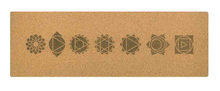 cork yoga mat with chakras cork yoga mat with chakras