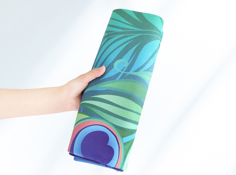 printed yoga mat