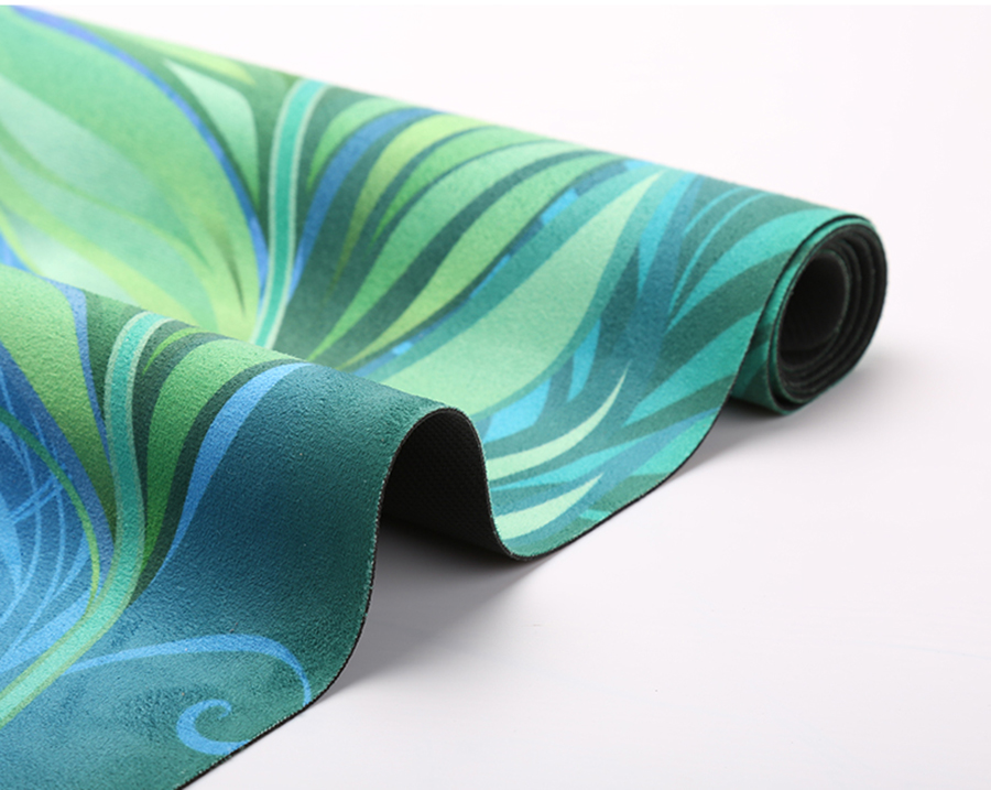 printed yoga mat