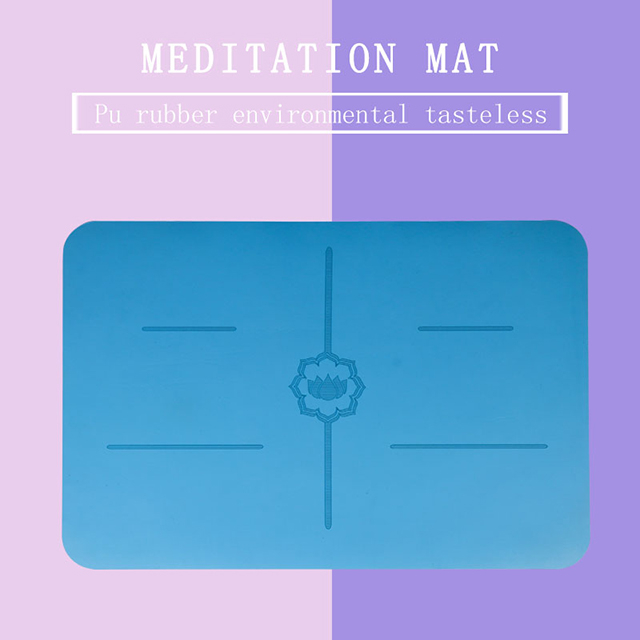 PU Rubber Meditation Mat, Custom Printing