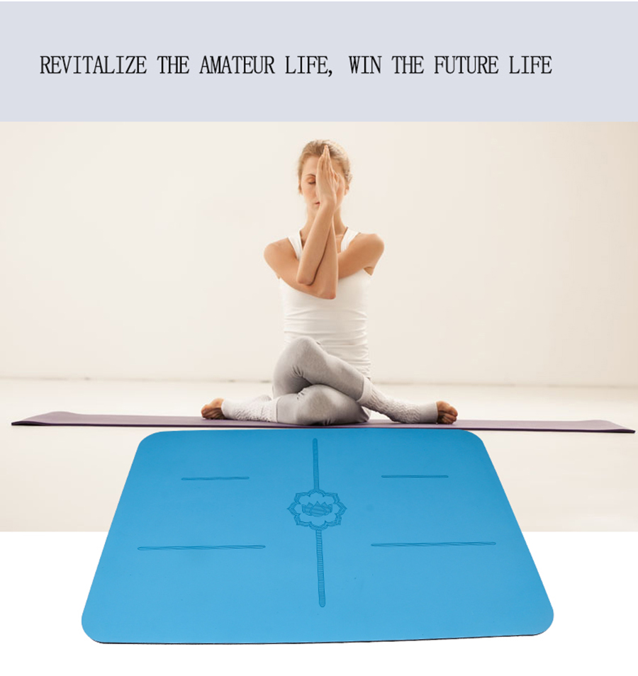 PU Rubber Meditation Mat, Custom Printing Buy yoga meditation mat