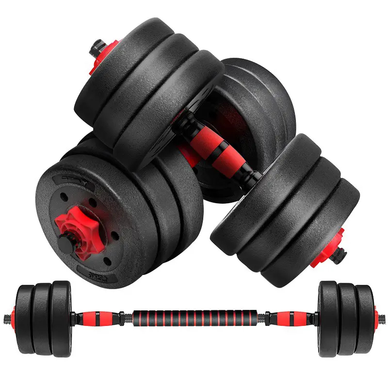 Multigrip Cement Barbell Dumbbell Set Kettlebell Environmental Adjustable Dumbbell