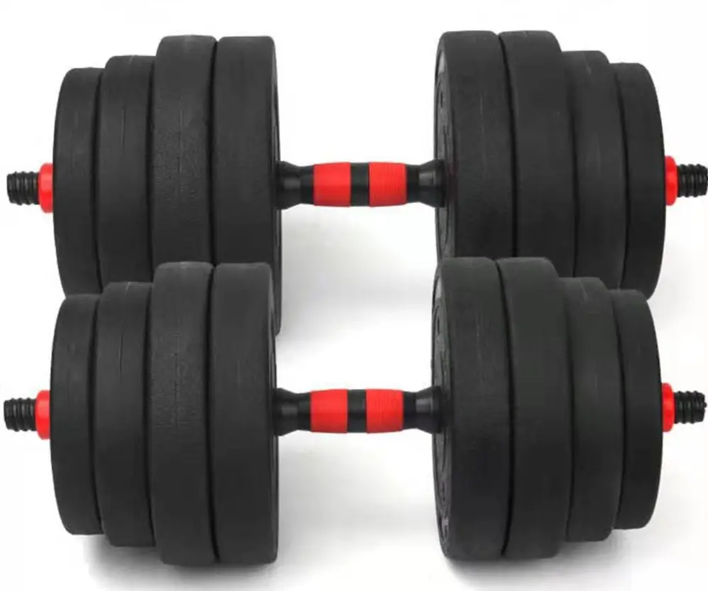 Multigrip Cement Barbell Dumbbell Set Kettlebell Environmental Adjustable Dumbbell