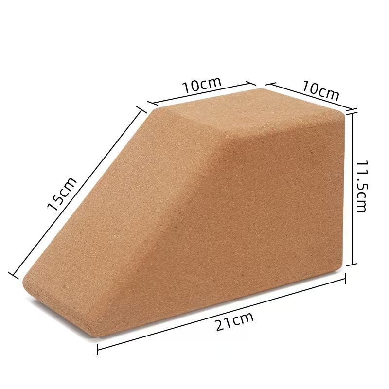 Half moon Cork Yoga Block 