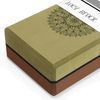 Custom High Density EVA Yoga Block Exercise Pilates Meditation Foam Brick Stretching Aid Body Yoga Foam Block