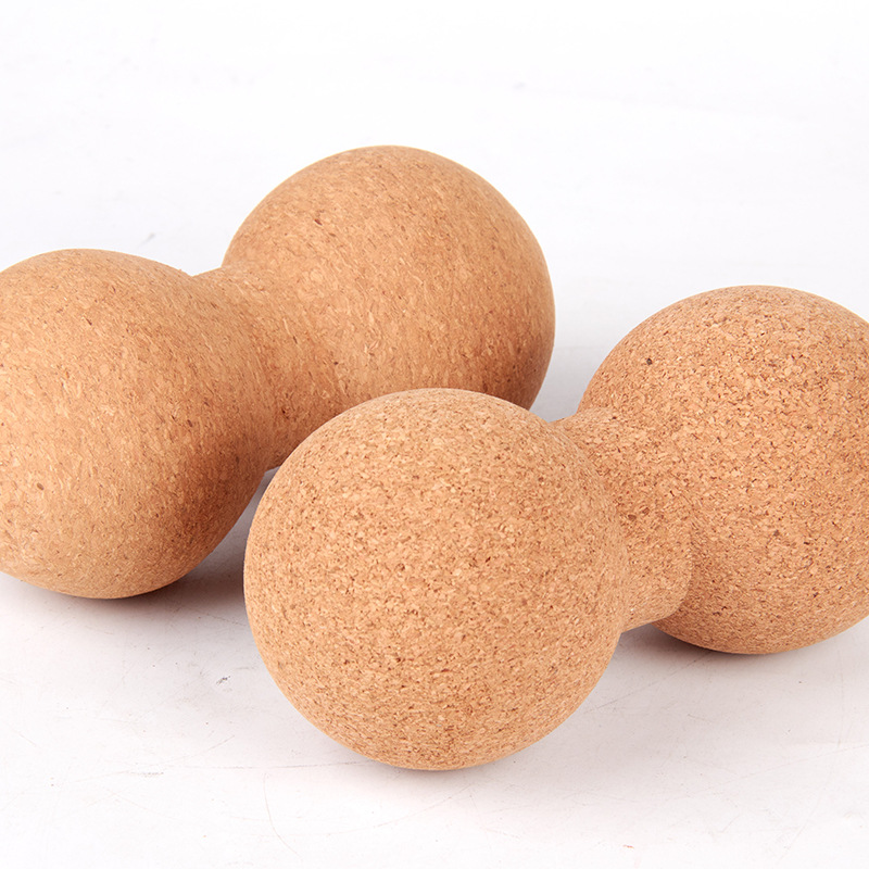 Cork Yoga Ball Environmental protection Factory Direct Sales Massage Peanut Balls
