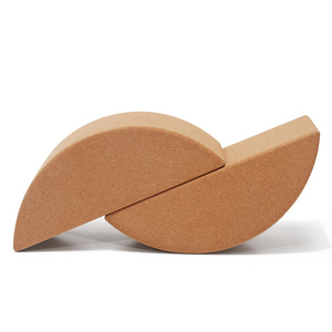 Half moon Cork Yoga Block 