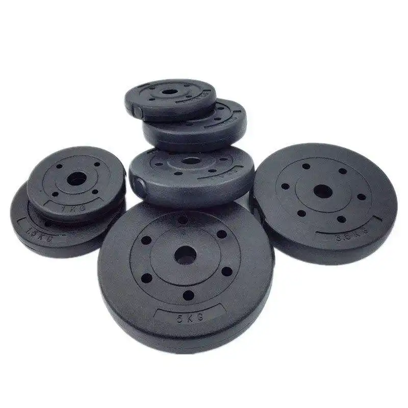 Multigrip Cement Barbell Dumbbell Set Kettlebell Environmental Adjustable Dumbbell