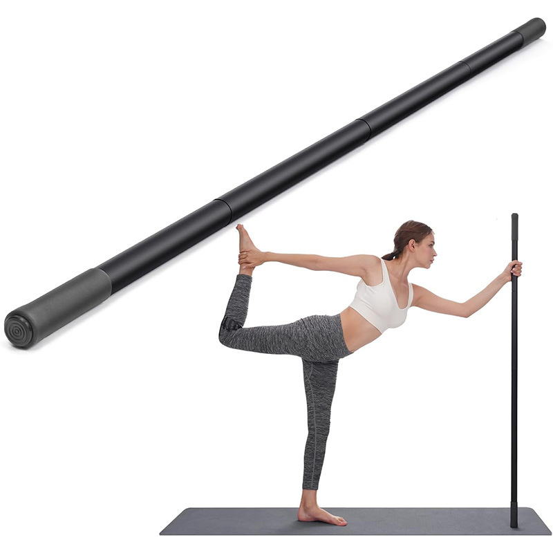Unique Design Auxiliary yoga training stick Fitness Bar Yoga Equipment Practice Yoga Stick 