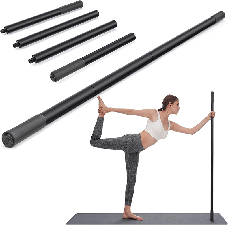 Unique Design Auxiliary yoga training stick Fitness Bar Yoga Equipment Practice Yoga Stick 