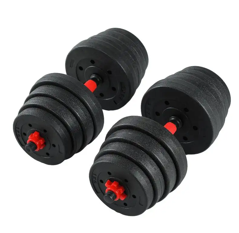 Multigrip Cement Barbell Dumbbell Set Kettlebell Environmental Adjustable Dumbbell