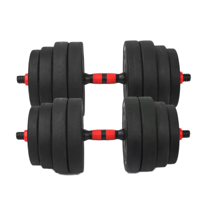 Multigrip Cement Barbell Dumbbell Set Kettlebell Environmental Adjustable Dumbbell