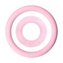 SANFAN Factory Outlet 10lbs Round Iron Silicone Dumbbells Ring