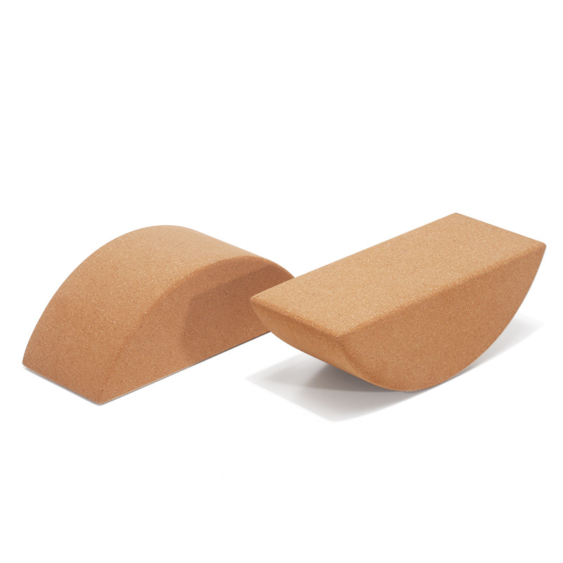 Half moon Cork Yoga Block 