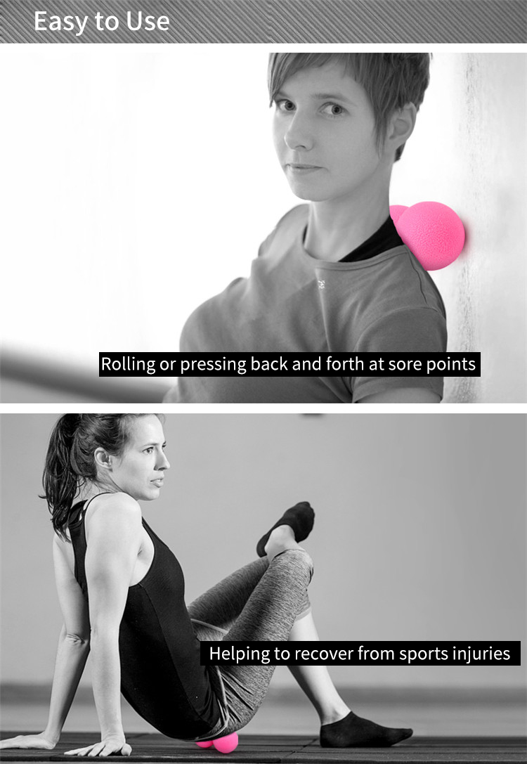 Peanut Shape Yoga Exercise Ball-5