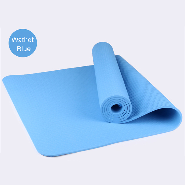 Single layer color TPE Yoga Mat