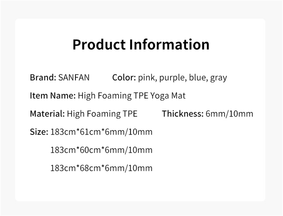 Anti Skid TPE Yoga Mat (15)