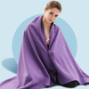 Fitness microfiber fabric wholesale non slip warm yoga towel mat