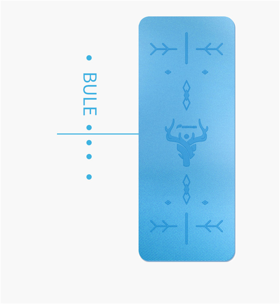 Anti Skid TPE Yoga Mat (21)