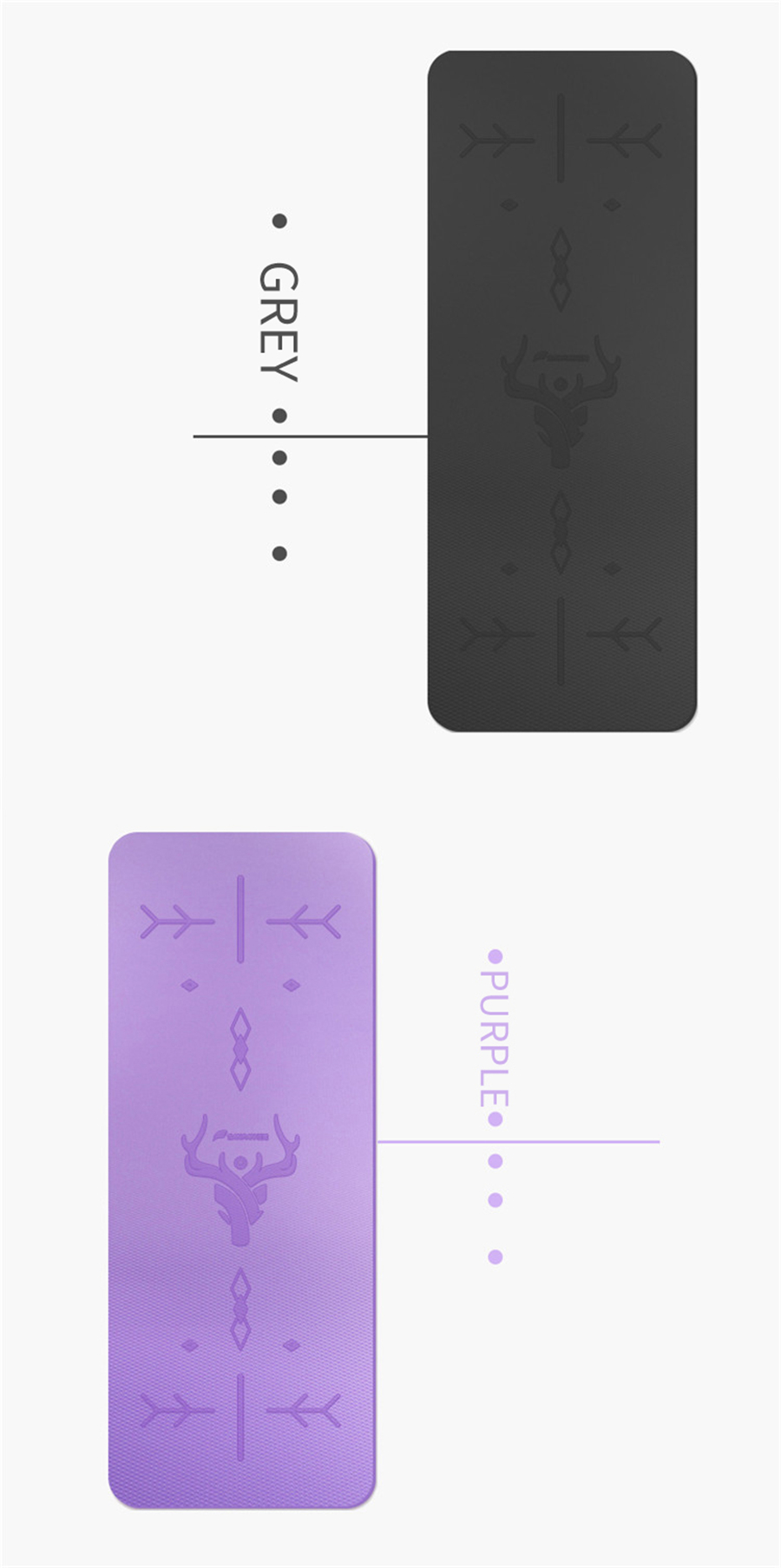 Anti Skid TPE Yoga Mat (22)