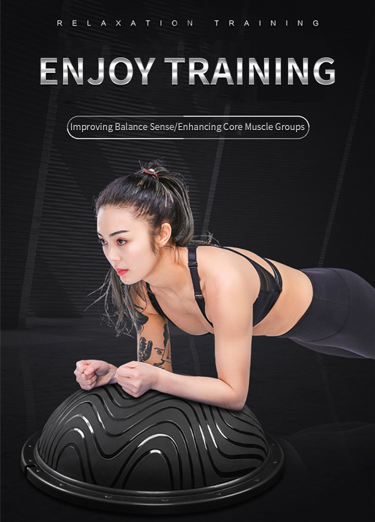 half massage yoga ball-2