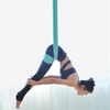 High Quality Silk Fabric Fitness Aerial Yoga Swing Sling Trapeze Inversion Equipment Anti-Gravity Yoga Hammock