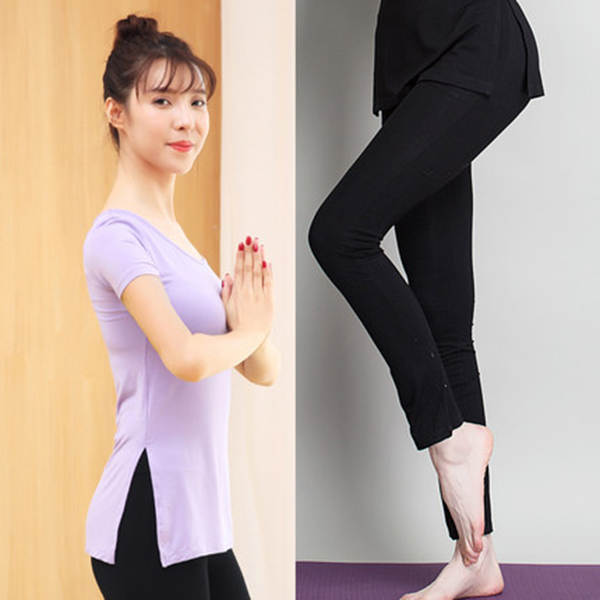 New product sales women sportswear Comfortable and slim Middle sleeve Gym Fitness Yoga Suits