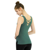 Women's Solid Color Relaxed Athletic Workout Crop Tank Tops High Quality Breathable Fitness Yoga Vest