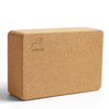 Manufacturers custom logo yoga brick eco friendly cork yoga block