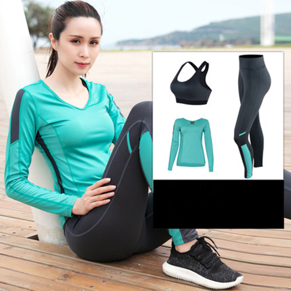 2019 Hot sales sportswear Women tights leggings Fitness Yoga Gym Suits