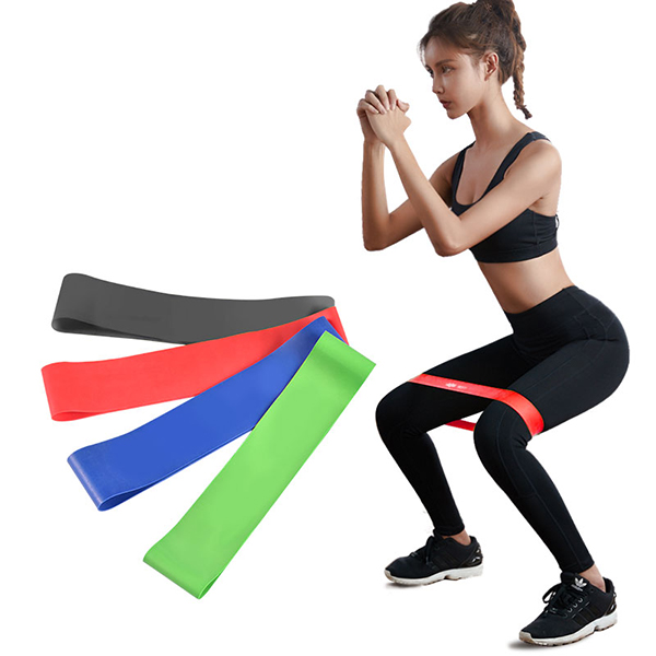 Fitness O-Ring Yoga Stretch Belt Training Stretch Washable Ring Latex Resistance Bands Exercises