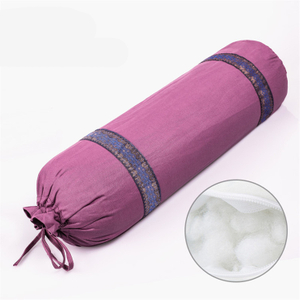 Wholesale Cotton Yoga Round Supportive Pillow, Meditation Pilates Eco Friendly Yoga Bolster