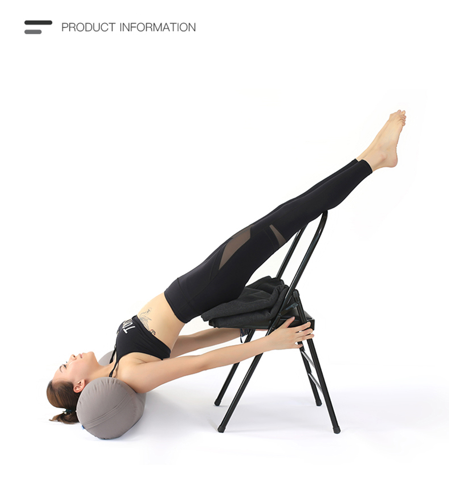 Yoga Backless Standard Prop Practice Asana Activity Yoga Chair