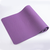 Single layer color TPE Yoga Mat
