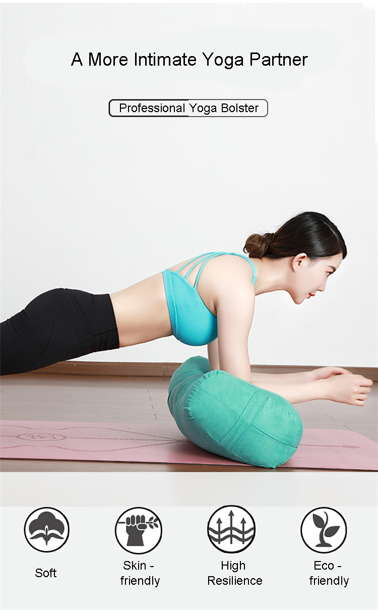 what is inside a yoga bolster