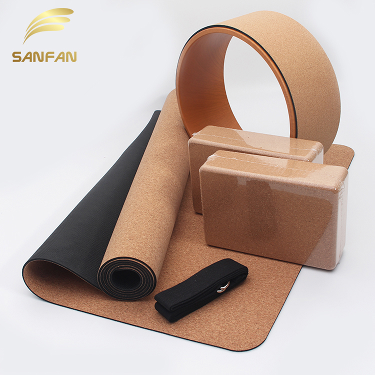 cork yoga gift set-sanfan