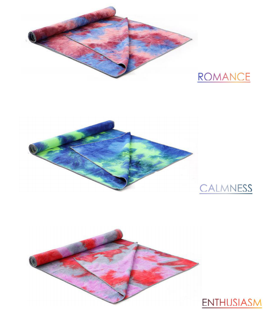 mixed color yoga towel--sanfan