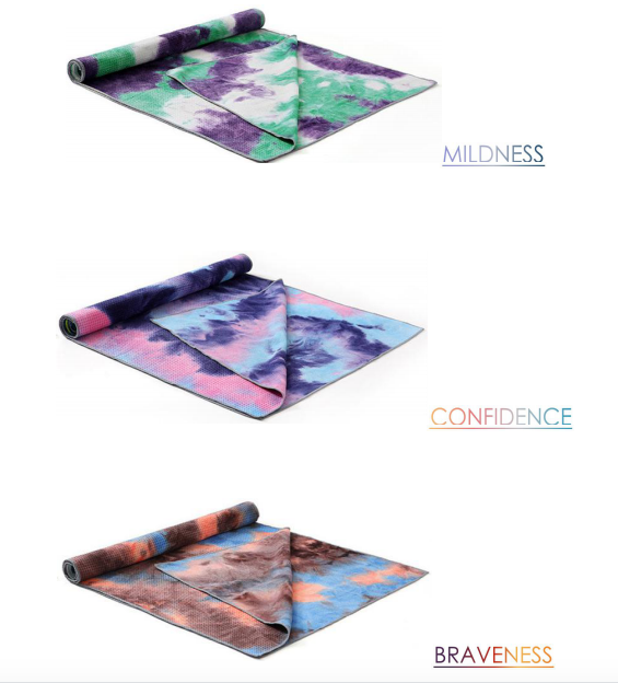mixed color yoga towel--sanfan